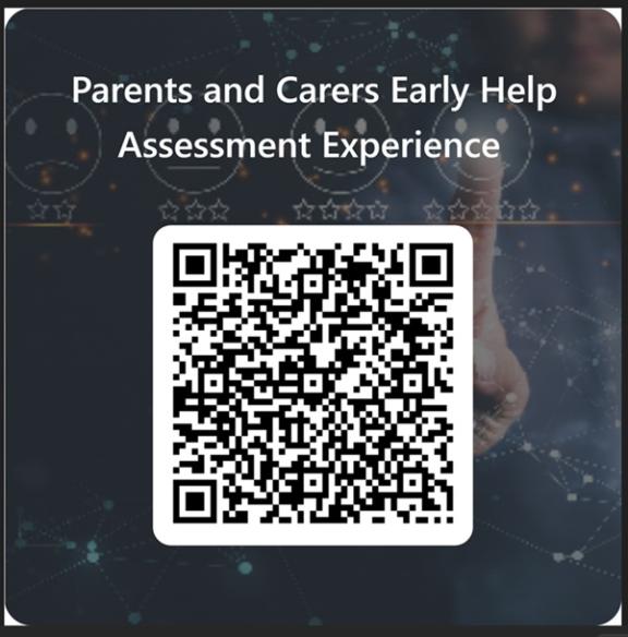 Family Feedback online evaluation QR code