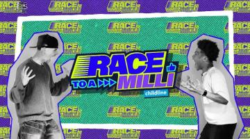 race to a milli campaign image